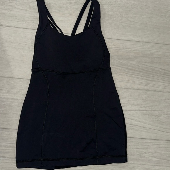 LULULEMON WORKOUT BLACK TANK - Picture 1 of 4
